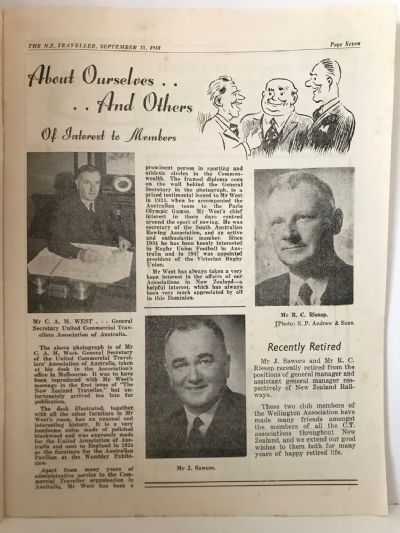 THE NEW ZEALAND TRAVELLER - Vol.1, No. 2 - 15th September 1948
