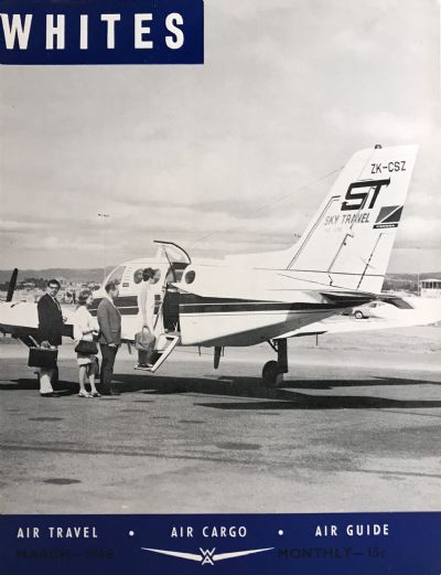 VINTAGE MAGAZINE: Whites Aviation Monthly - Vol. XXIII, No. 296 - 1st March 1968 