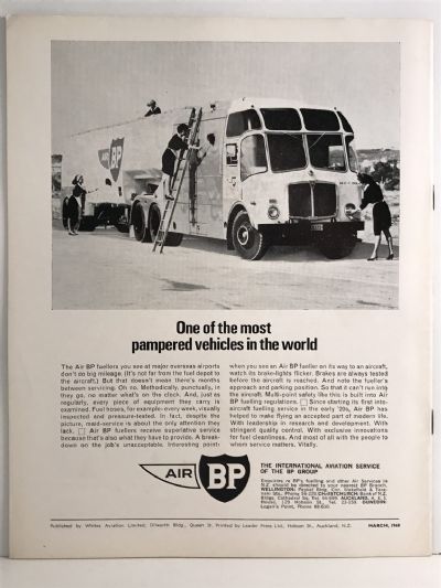 VINTAGE MAGAZINE: Whites Aviation Monthly - Vol. XXIII, No. 296 - 1st March 1968