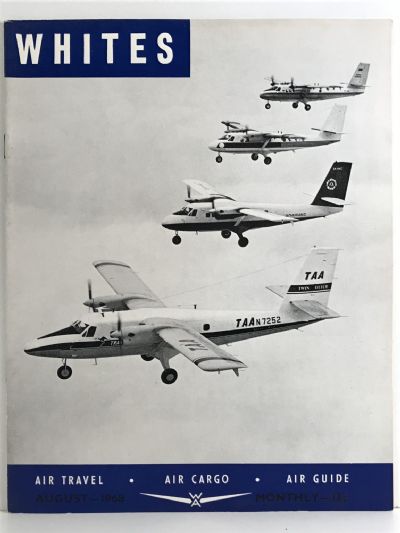 VINTAGE MAGAZINE: Whites Aviation Monthly - Vol. XXIV, No. 301 - 1st August 1968