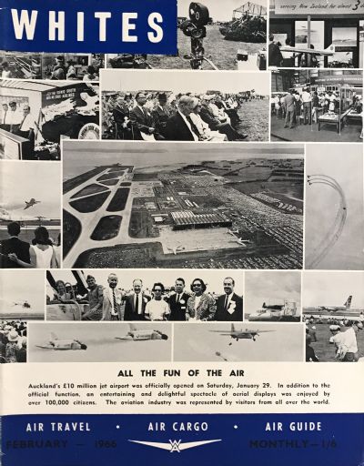 VINTAGE MAGAZINE: Whites Aviation Monthly - Vol. XXI, No. 252 - 1 February 1966 