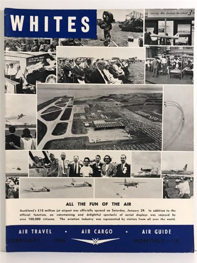 VINTAGE MAGAZINE: Whites Aviation Monthly - Vol. XXI, No. 252 - 1 February 1966