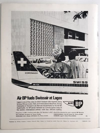 VINTAGE MAGAZINE: Whites Aviation Monthly - Vol. XXI, No. 252 - 1 February 1966