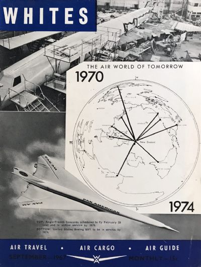 VINTAGE MAGAZINE: Whites Aviation Monthly Vol. XXIII, No. 290 - 1 September 1967 