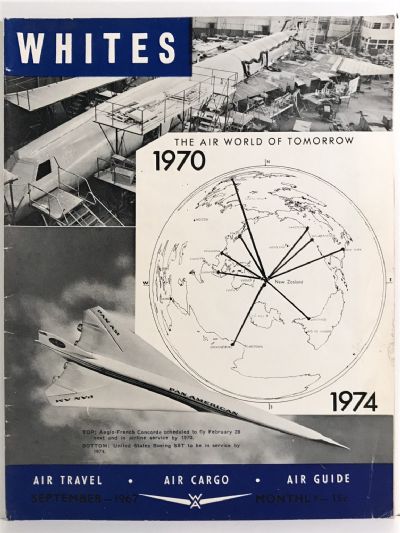 VINTAGE MAGAZINE: Whites Aviation Monthly Vol. XXIII, No. 290 - 1 September 1967