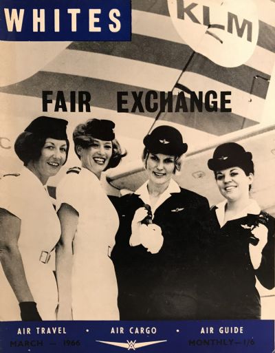 VINTAGE MAGAZINE: Whites Aviation Monthly - Vol. XXII, No. 253 - 1 March 1966 