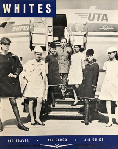 VINTAGE MAGAZINE: Whites Aviation Monthly Vol. XXIV, No. 302 - 1 September 1968 