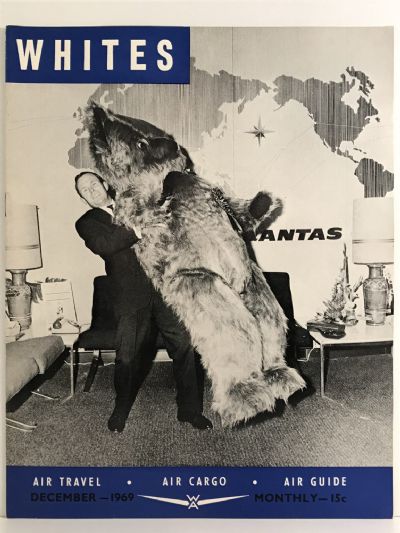 VINTAGE MAGAZINE: Whites Aviation Monthly - Vol. XXIV, No. 317 - 1 December 1969