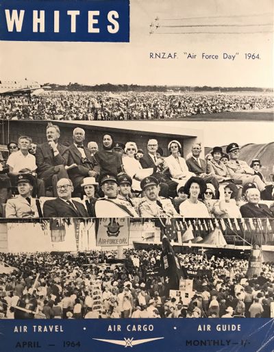 VINTAGE MAGAZINE: Whites Aviation Monthly - Vol. XVIII, No. 221 - 1st April 1964 