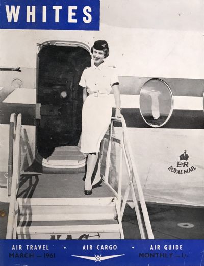 VINTAGE MAGAZINE: Whites Aviation Monthly - Vol. XVI, No. 191 - 1st March 1961 