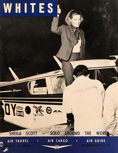 VINTAGE MAGAZINE: Whites Aviation Monthly - Vol. XXII, No. 257 - 1st July 1966 
