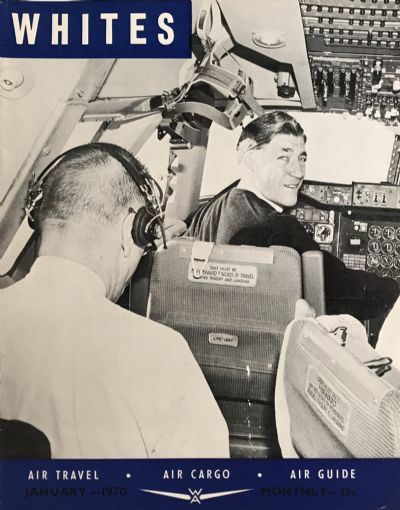 VINTAGE MAGAZINE: Whites Aviation Monthly - Vol. XXIV, No. 318 - 2 January 1970 