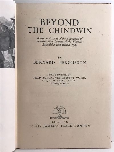 BEYOND THE CHINDWIN