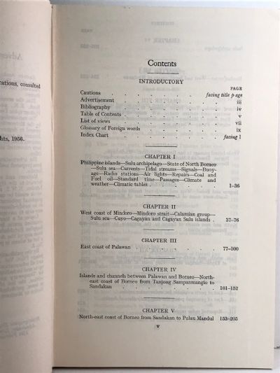 EASTERN ARCHIPELAGO PILOT: Vol. I 1963