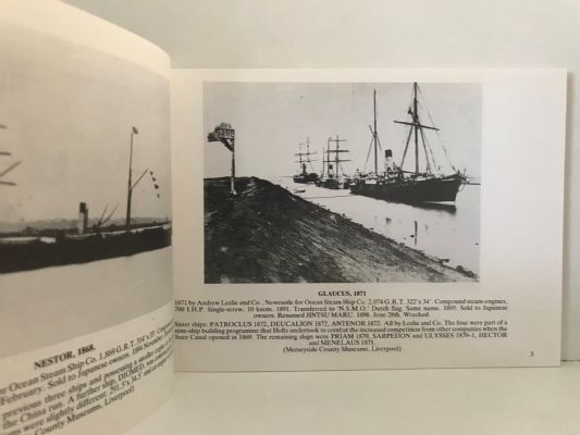 THE BLUE FUNNEL LINE: A Portrait In Photographs & Old Picture Postcards
