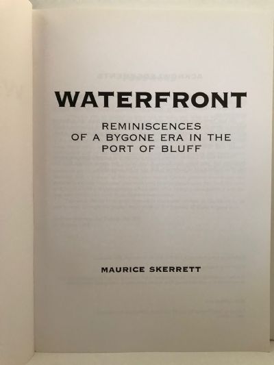 WATERFRONT: Reminiscences of a bygone era In the Port of Bluff
