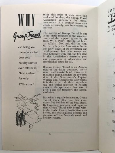GROUP TRAVEL TOURS 1947
