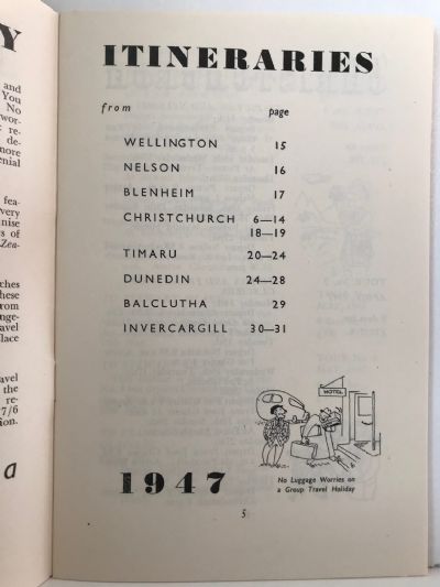 GROUP TRAVEL TOURS 1947