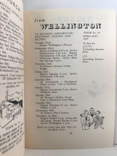 GROUP TRAVEL TOURS 1947