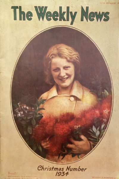 OLD NEWSPAPER: The Weekly News, Christmas 1934