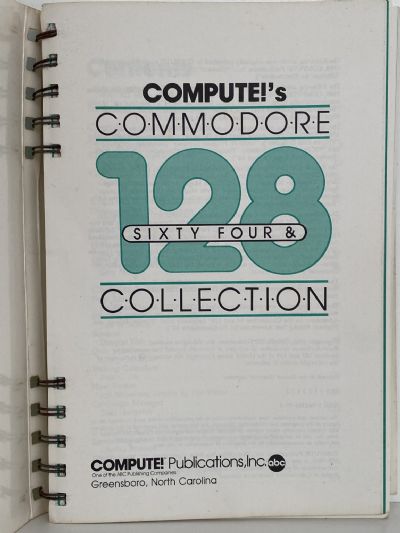 COMPUTE!'s COMMODORE 128 Collection