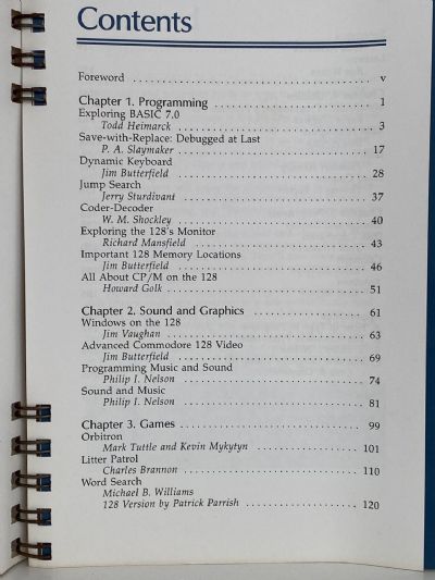 FIRST BOOK OF COMMODORE 128