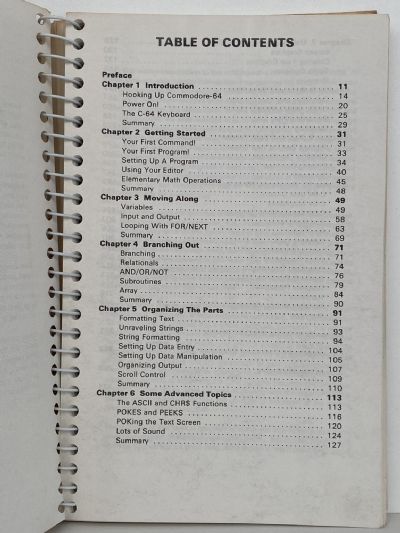 THE ELEMENTARY COMMODORE 64