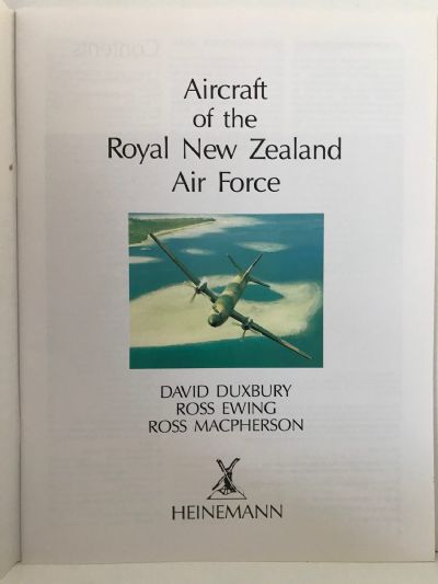 AIRCRAFT OF THE ROYAL NEW ZEALAND AIR FORCE