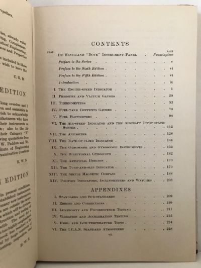 THE AIRCRAFT ENGINEER'S HANDBOOK: No. 4 Instruments