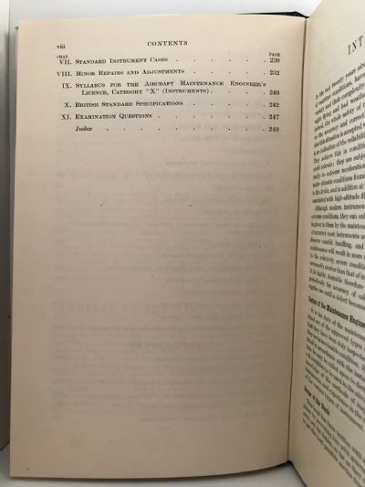 THE AIRCRAFT ENGINEER'S HANDBOOK: No. 4 Instruments