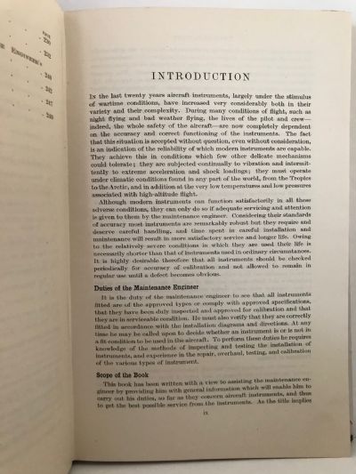 THE AIRCRAFT ENGINEER'S HANDBOOK: No. 4 Instruments