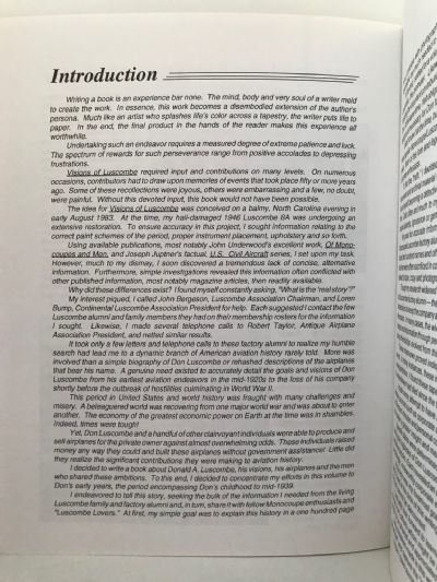 VISIONS OF LUSCOMBE: The Early Years