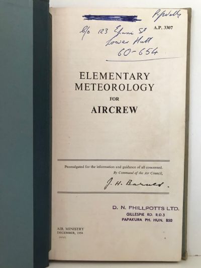 ELEMENTARY METEOROLOGY FOR AIRCREW