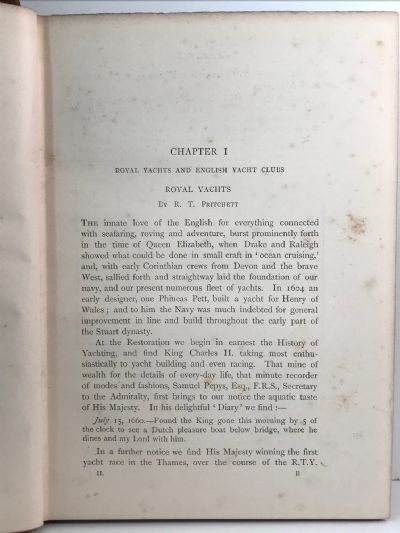 THE BADMINTON LIBRARY: Of Sports and Pastimes Yachting II