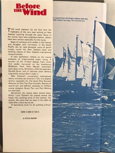 BEFORE THE WIND: A New Zealand Yachting Anthology