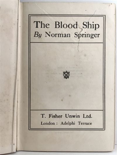 THE BLOOD SHIP