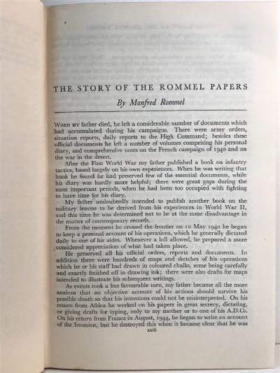 THE ROMMEL PAPERS