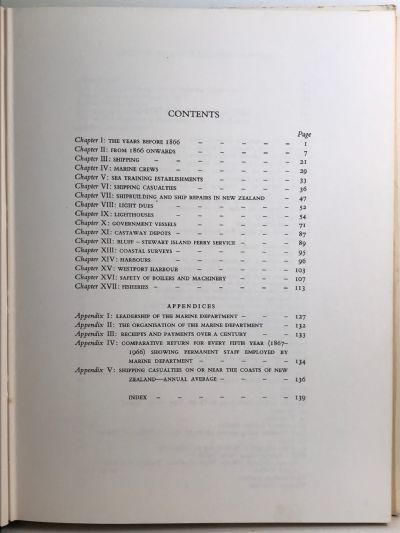 MARINE DEPARTMENT CENTENNIAL HISTORY 1866-1966