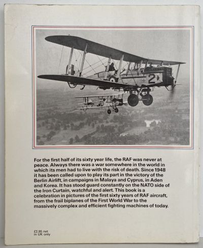 AIRCRAFT OF THE RAF: A Pictorial Record 1918-1978