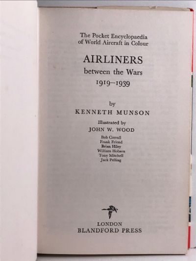 AIRLINERS BETWEEN THE WARS 1919 - 1939