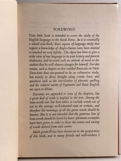 OUR LIVING LANGUAGE