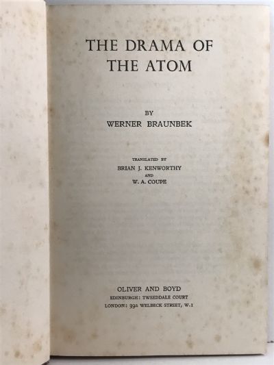 THE DRAMA OF THE ATOM