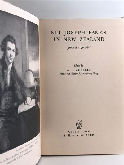 SIR JOSEPH BANKS IN NEW ZEALAND from his Journal