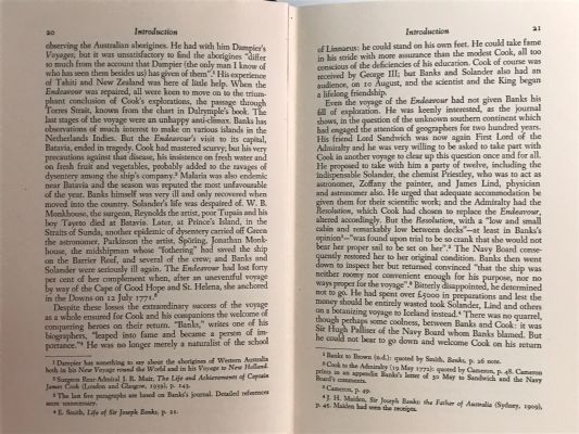 SIR JOSEPH BANKS IN NEW ZEALAND from his Journal