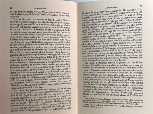 SIR JOSEPH BANKS IN NEW ZEALAND from his Journal