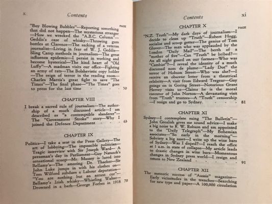 CONFESSIONS OF A JOURNALIST: With Observations on Some Australian and New Zealand Writers