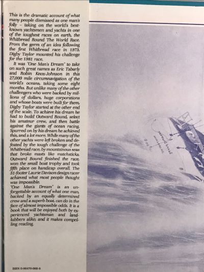 DIGBY TAYLOR'S OUTWARD BOUND: One Man's Dream
