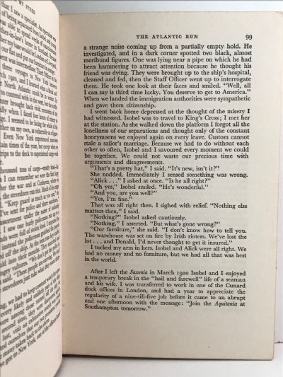 THE SEA MY STEED: The Personal Story of Captain Donald Sorrell