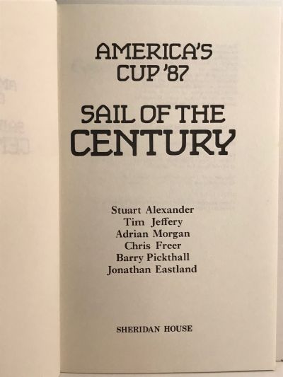 SAIL OF THE CENTURY: America's Cup '87