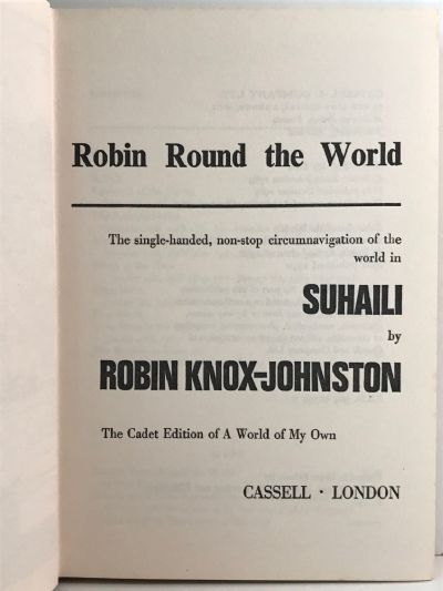ROBIN ROUND THE WORLD